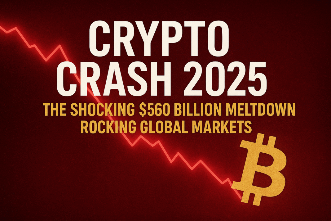 Crypto Crash 2025: The Shocking $560 Billion Meltdown Rocking Global Markets