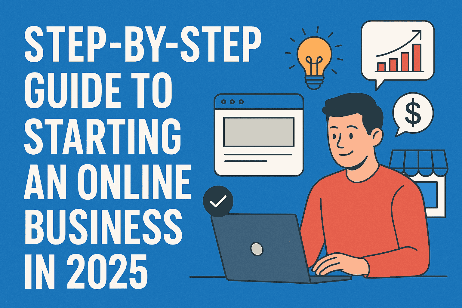 Step-by-Step Guide to Starting an Online Business in 2025